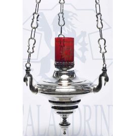 Lampka wieczna, wisząca, elektryczna lub oliwna - 38 cm. - LAMPKI WIECZNE - zdjęcie 3 - Lampka wieczna, wisząca, elektryczna lub oliwna - 40 cm.