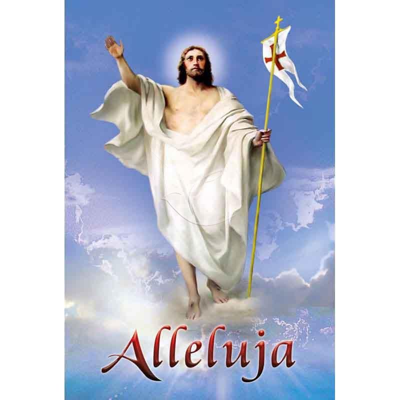 Plakat religijny – Alleluja (31) - Plakaty wielkanocne - Plakat religijny – Alleluja (31)