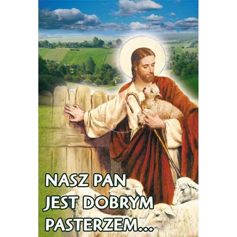 Plakat religijny – Nasz Pan jest dobrym pasterzem (38) - Plakaty wielkanocne - Plakat religijny – Nasz Pan jest dobrym pasterzem (38)