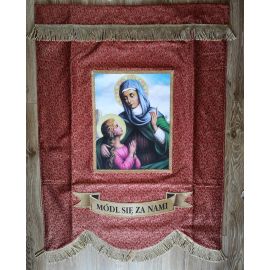 Chorągiew procesyjna (8) - CHORĄGWIE PROCESYJNE - zdjęcie 4 - Chorągiew procesyjna (8)