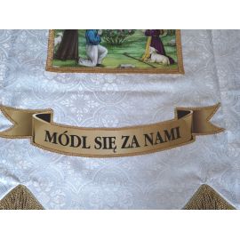 Chorągiew procesyjna (9) - CHORĄGWIE PROCESYJNE - zdjęcie 5 - Chorągiew procesyjna (9)