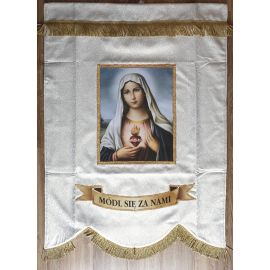 Chorągiew procesyjna (16) - CHORĄGWIE PROCESYJNE - zdjęcie 3 - Chorągiew procesyjna (16)