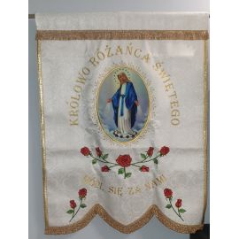 Chorągiew Maryjna - wzór przykładowy - CHORĄGWIE, SZTANDARY - zdjęcie 3 - Chorągiew Maryjna - wzór przykładowy
