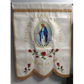 Chorągiew Maryjna - wzór przykładowy - CHORĄGWIE, SZTANDARY - zdjęcie 2 - Chorągiew Maryjna - wzór przykładowy