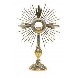 Monstrancja barokowa - promienie słońca - 57 cm - MONSTRANCJE