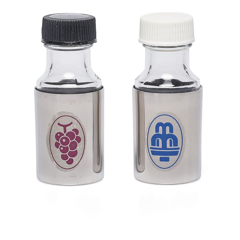 Para butelek na wodę i wino - 30 ml - AMPUŁKI I TACKI MSZALNE - Para butelek na wodę i wino - 30 ml