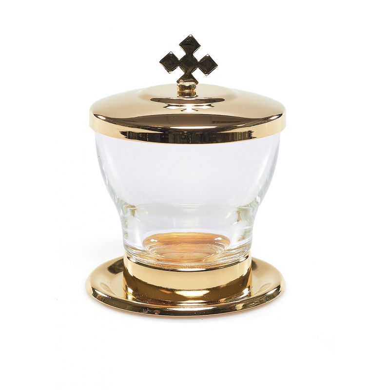Lavabo liturgiczne mosiądz 50 ml (2 modele) - INNE NACZYNIA LITURGICZNE - Lavabo liturgiczne mosiądz złocony - 50 ml