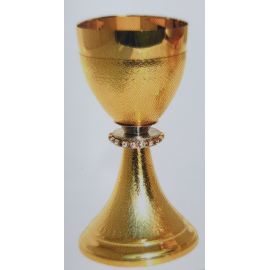 Kielich ze zdobionym buntem - 18,5 cm (06) - KIELICHY MSZALNE
