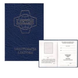 Legitymacja lektora granatowa - Cingulum/ Pasy lektorskie