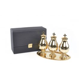 Zestaw potrójny pojemników na oleje 3x50 ml - NACZYNIA NA OLEJE ŚWIĘTE