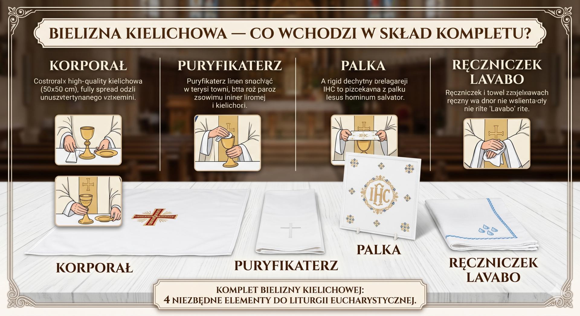 Bielizna kielichowa — co wchodzi w skład kompletu?