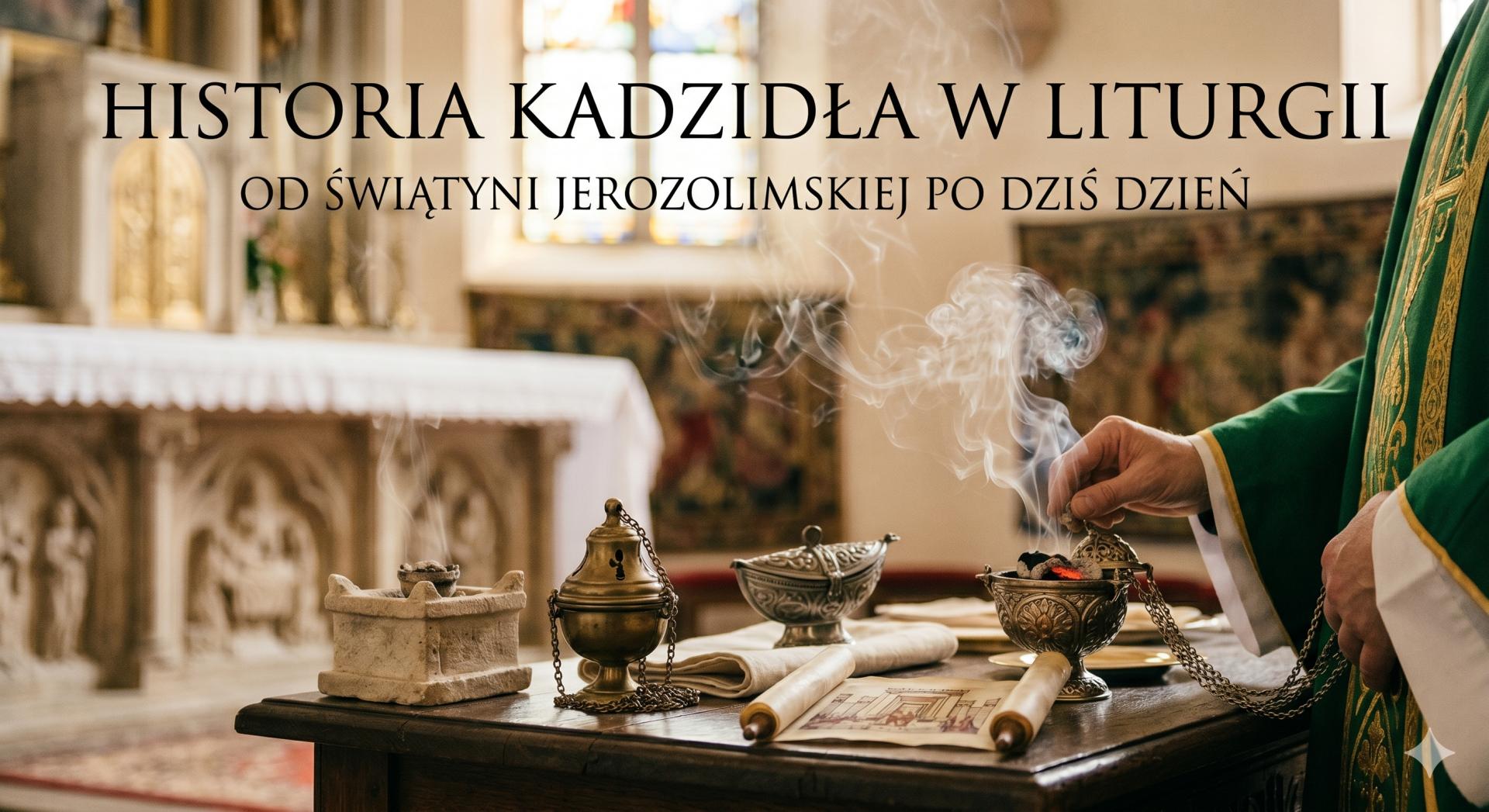Historia kadzidła w liturgii — od Świątyni Jerozolimskiej po dziś dzień