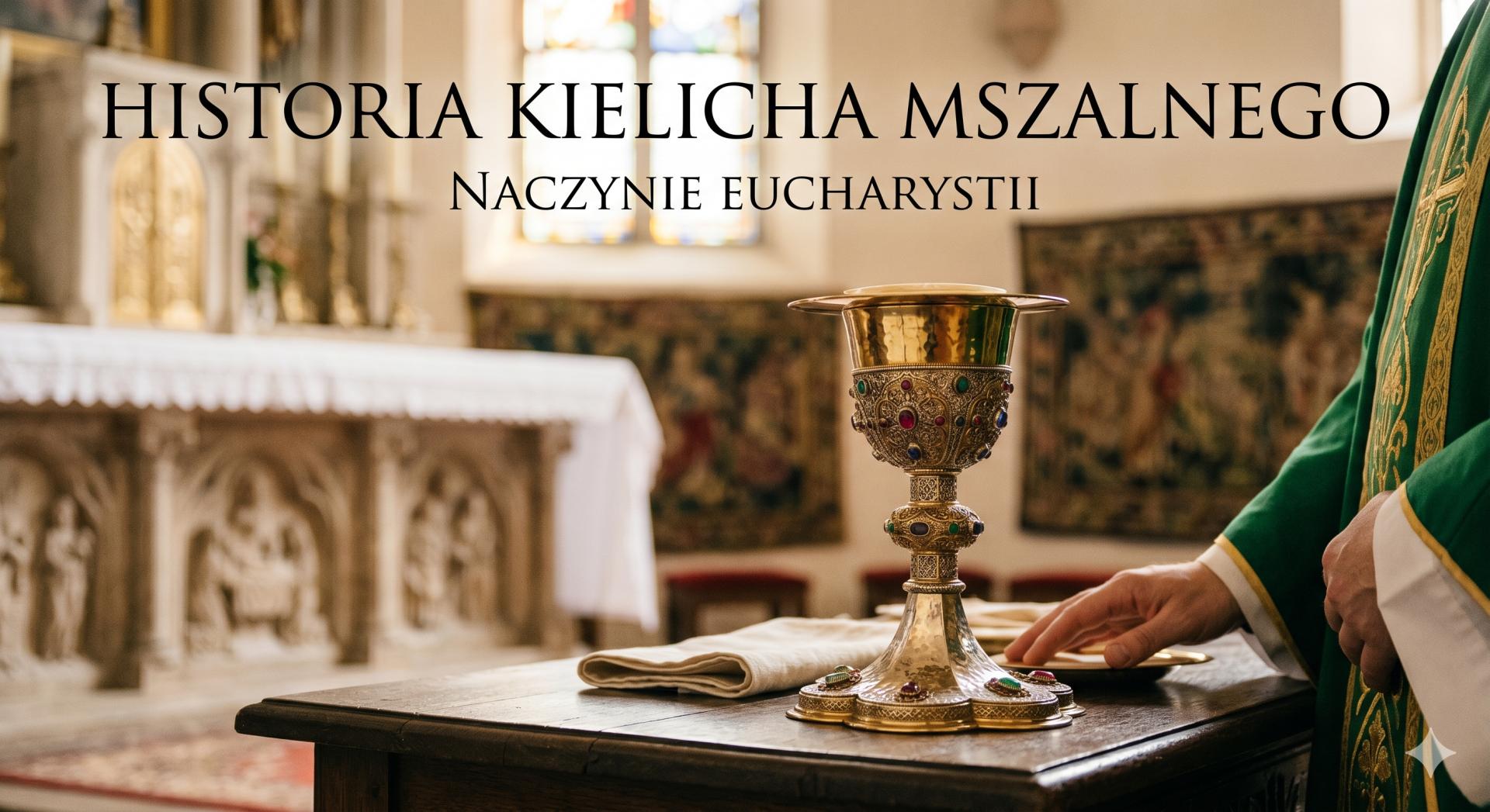 Historia kielicha mszalnego — naczynie Eucharystii