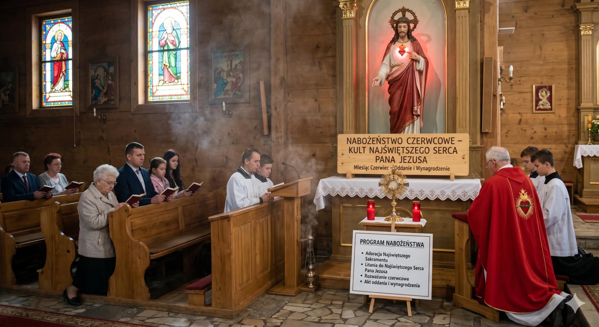 Nabożeństwo czerwcowe — kult Najświętszego Serca Pana Jezusa