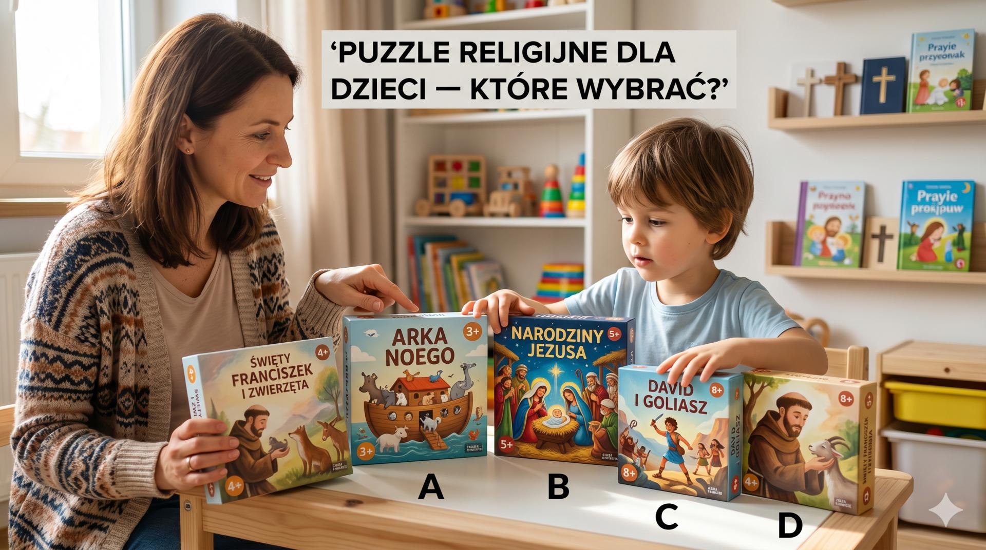 Puzzle religijne dla dzieci — które wybrać?