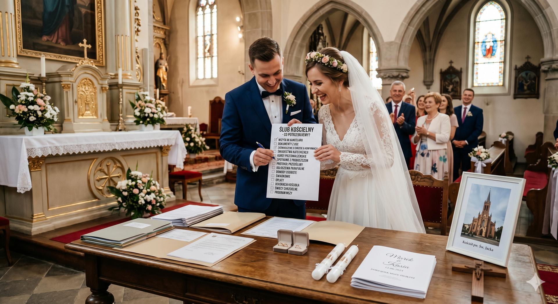 Ślub kościelny — co potrzebują nowożeńcy?