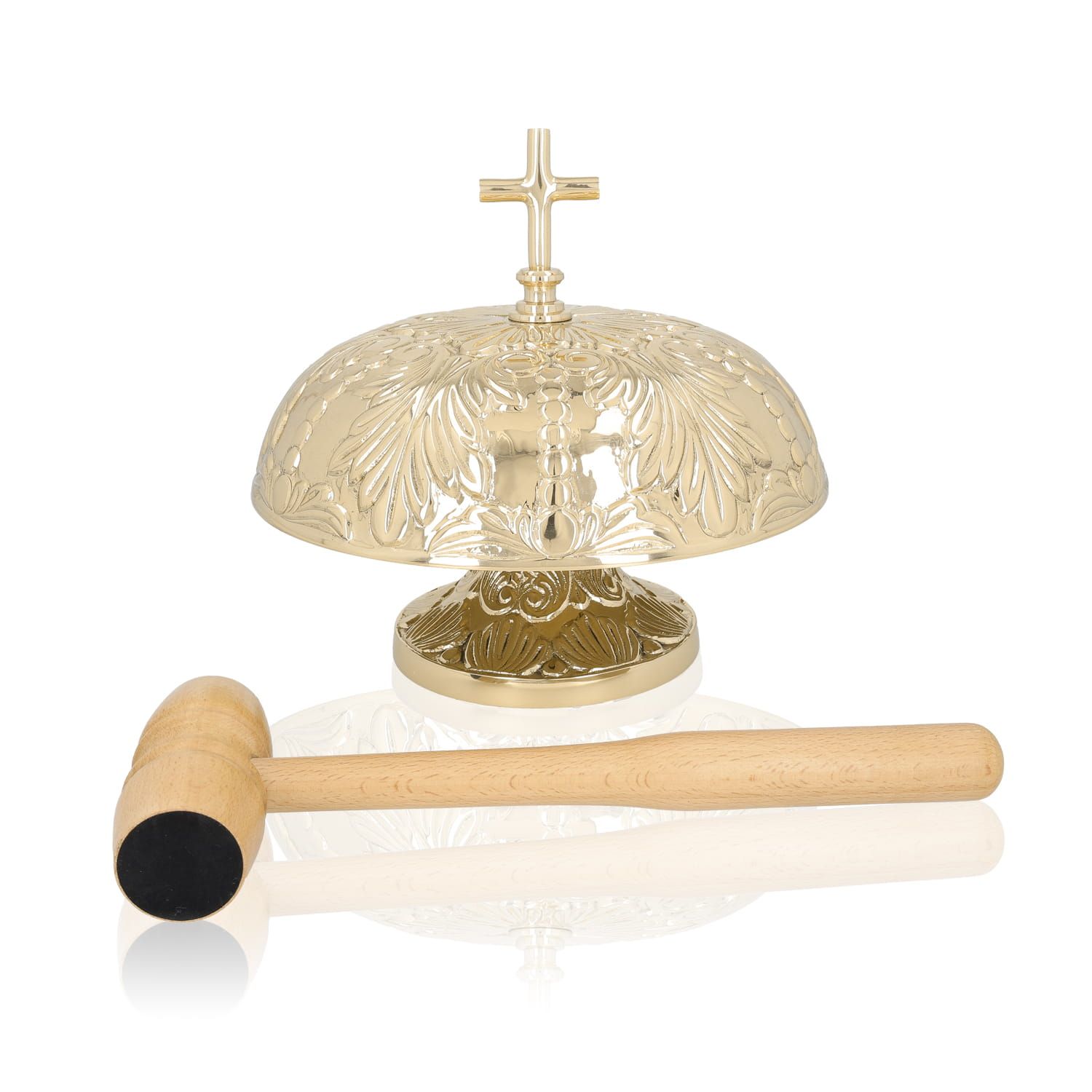Gong mosiężny, pojedynczy wysokość 23 cm (10) - GONGI, SYGNATURKI