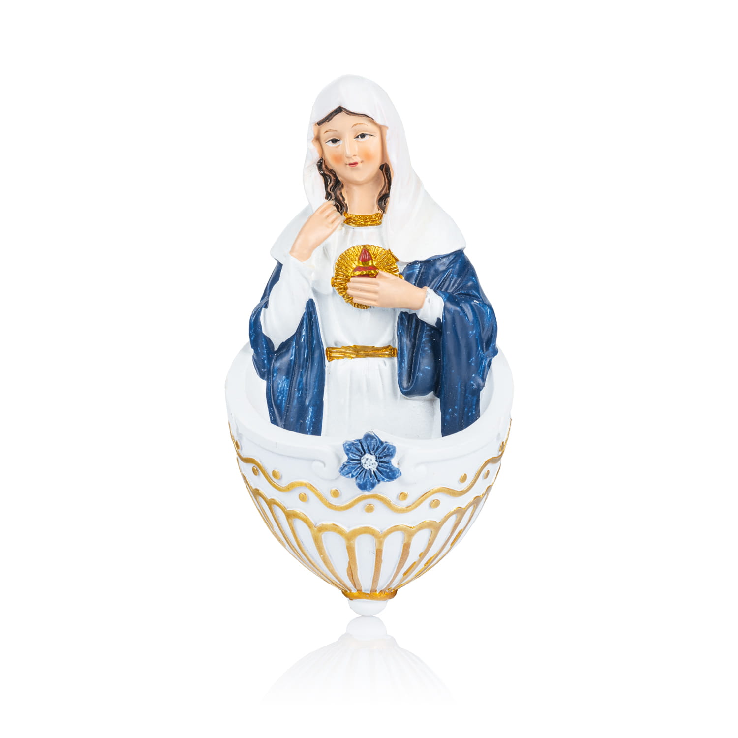 Kropielnica - Serce Maryi - 14 cm - KROPIELNICE I KROPIDŁA