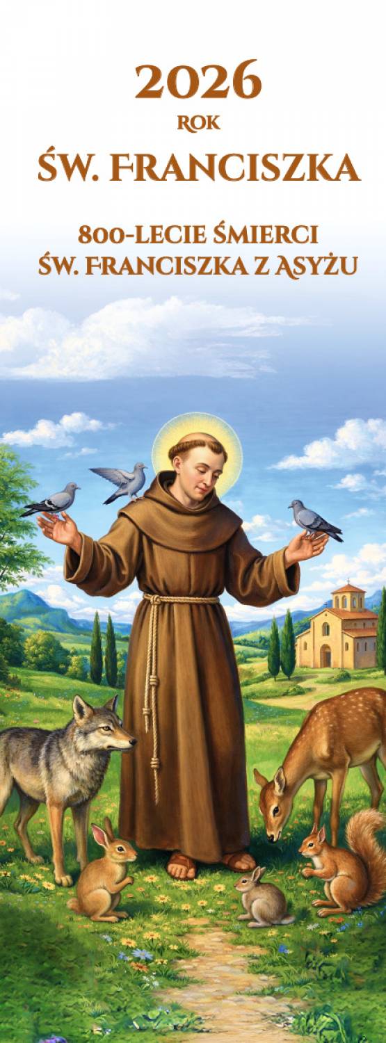 Baner religijny - Rok św. Franciszka 2026 - 800-lecie śmierci św. Franciszka z Asyżu - Święci i Błogosławieni