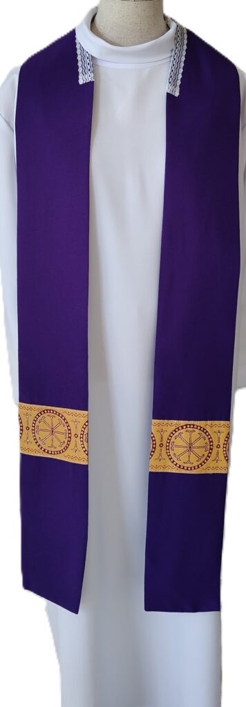Kapa haftowana - kolory liturgiczne - KAPY LITURGICZNE - zdjęcie 5