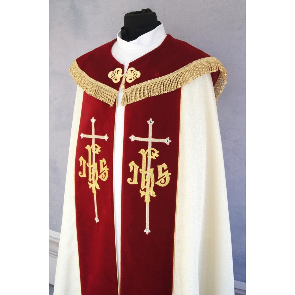 Kapa haftowana wielkanocna (14) - KAPY LITURGICZNE - zdjęcie 3