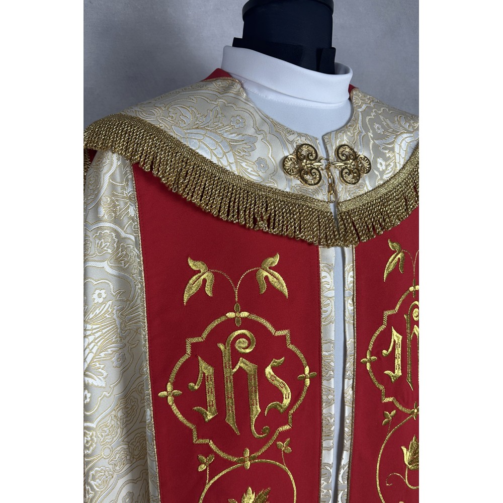 Kapa haftowana IHS (15) - KAPY LITURGICZNE - zdjęcie 3