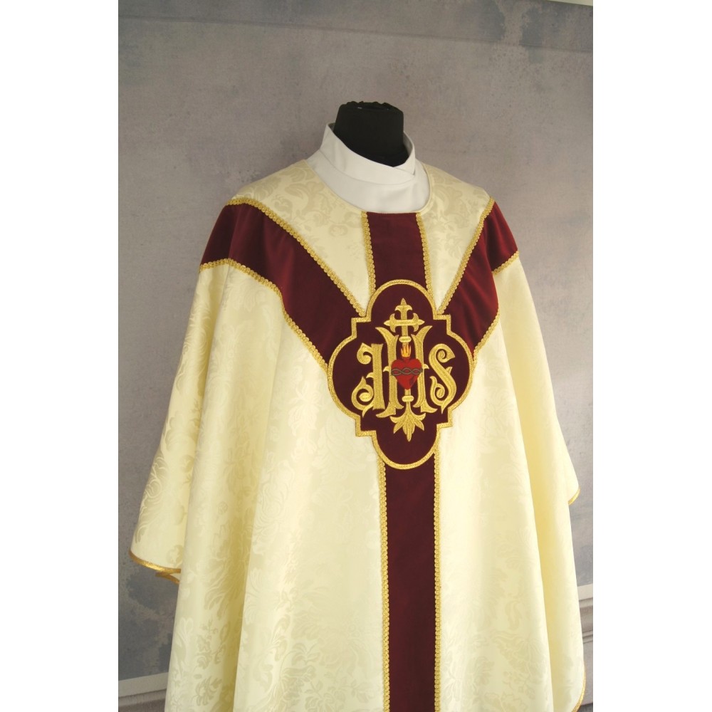 Ornat Semi-Gotycki kolory liturgiczne (75) - Ornaty haftowane - zdjęcie 10