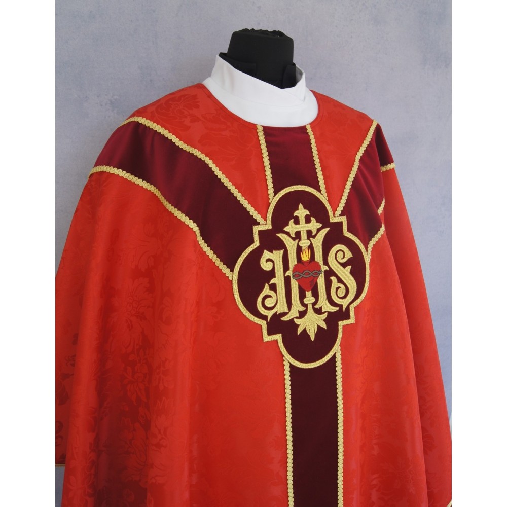 Ornat Semi-Gotycki kolory liturgiczne (75) - Ornaty haftowane - zdjęcie 8