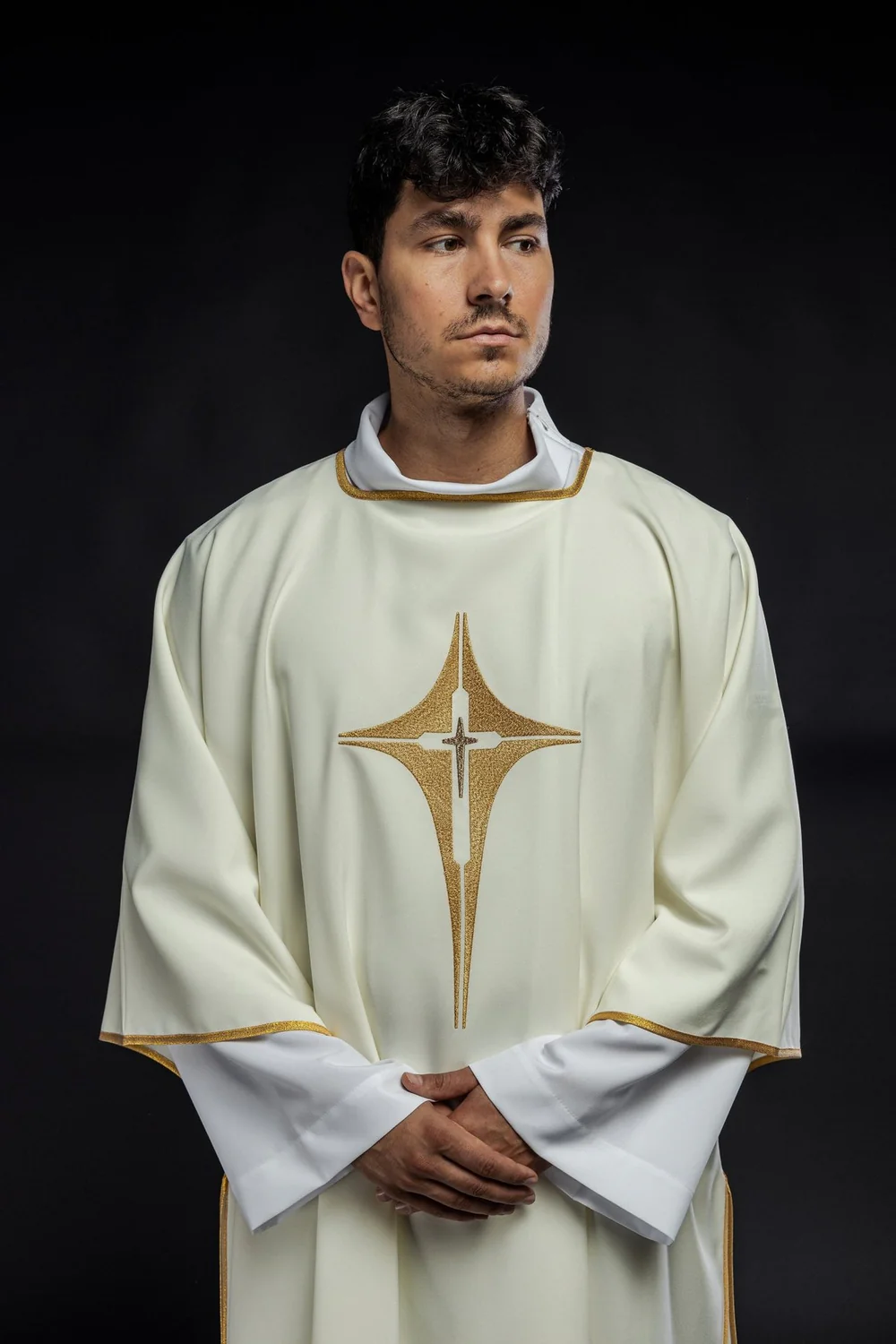 Dalmatyka motyw krzyża - kolory liturgiczne (11) - DALMATYKI