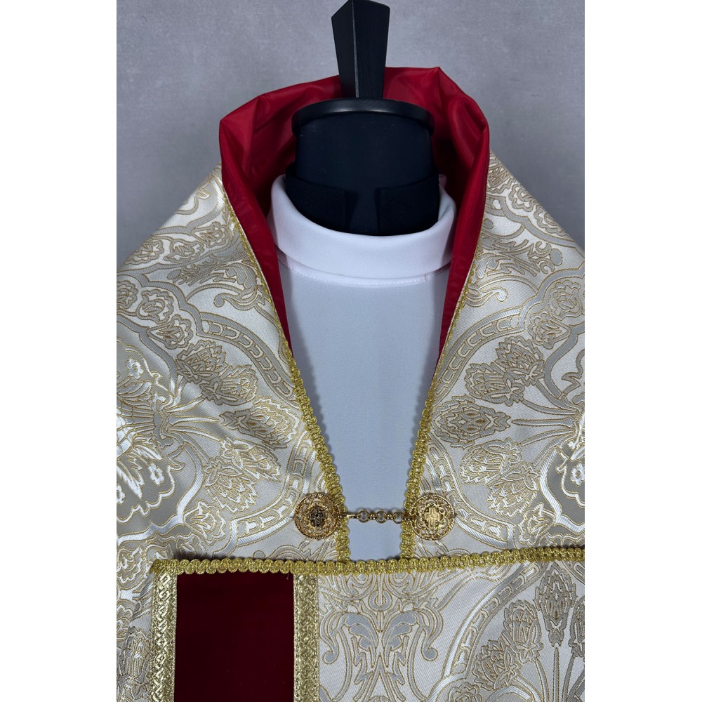 Welon liturgiczny - wzór złoty IHS (30) - WELONY - zdjęcie 3