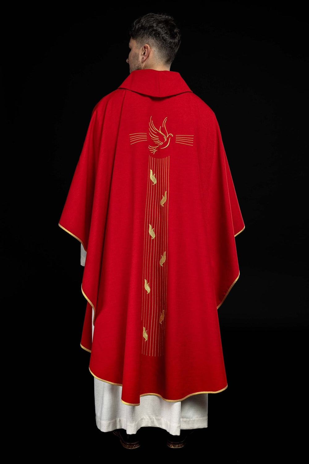 Ornat haftowany Duch Święty (5) - SZATY LITURGICZNE - zdjęcie 5
