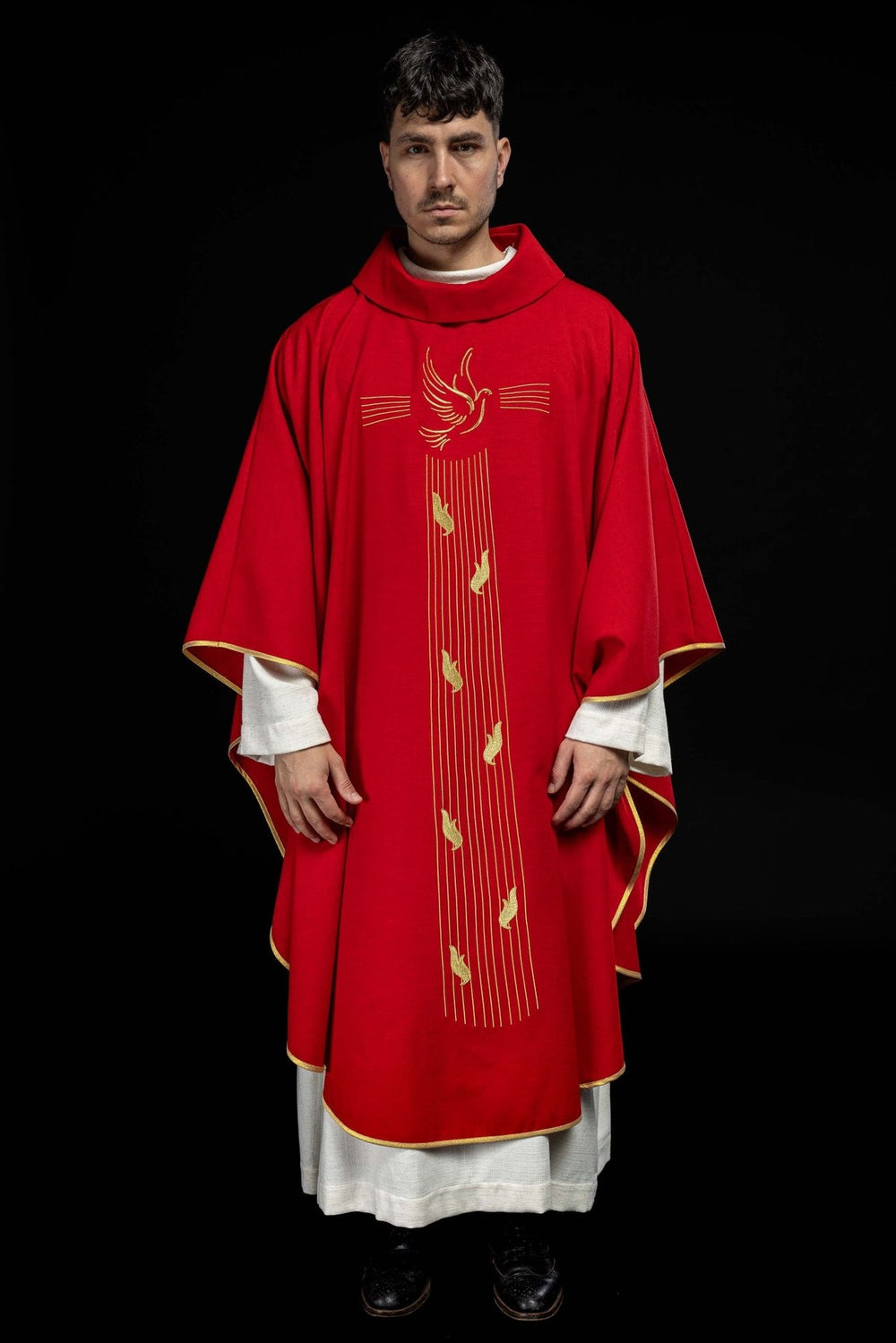 Ornat haftowany Duch Święty (5) - SZATY LITURGICZNE - zdjęcie 6