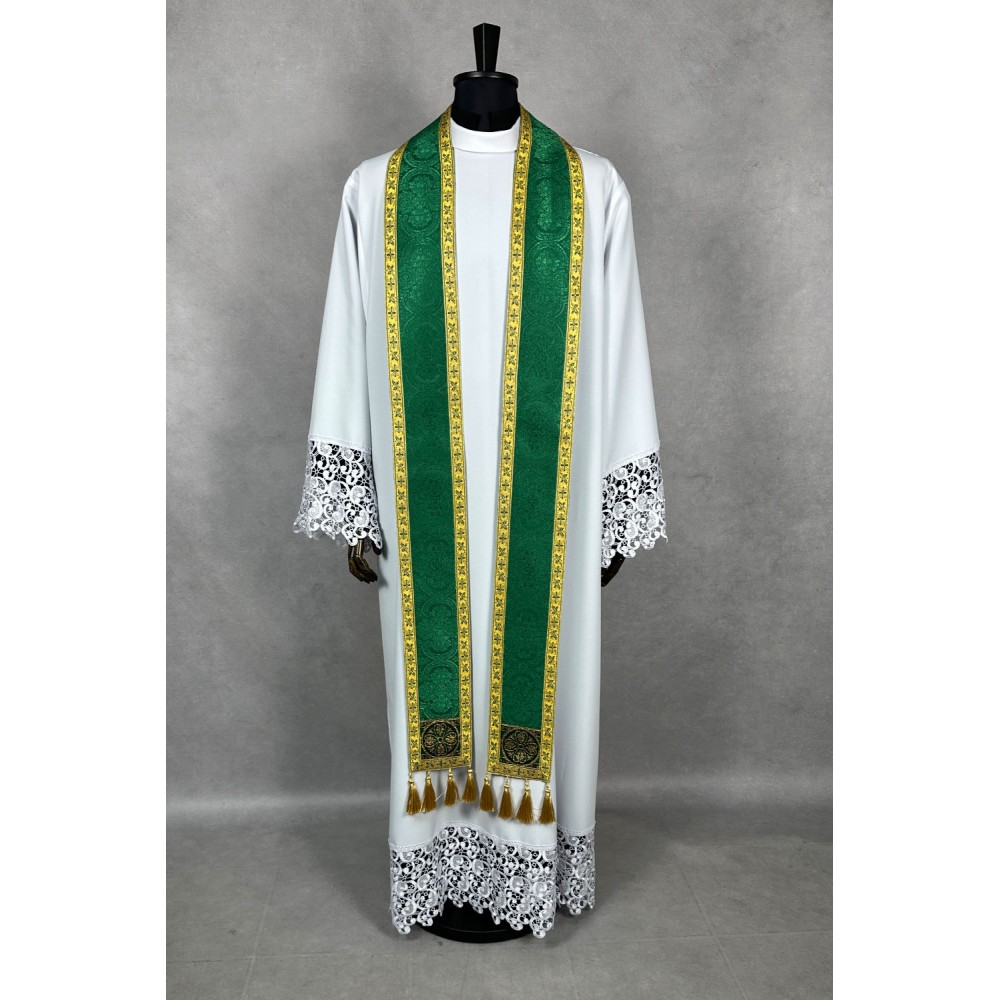 Ornat romański zielony (conical) - ORNATY - zdjęcie 3